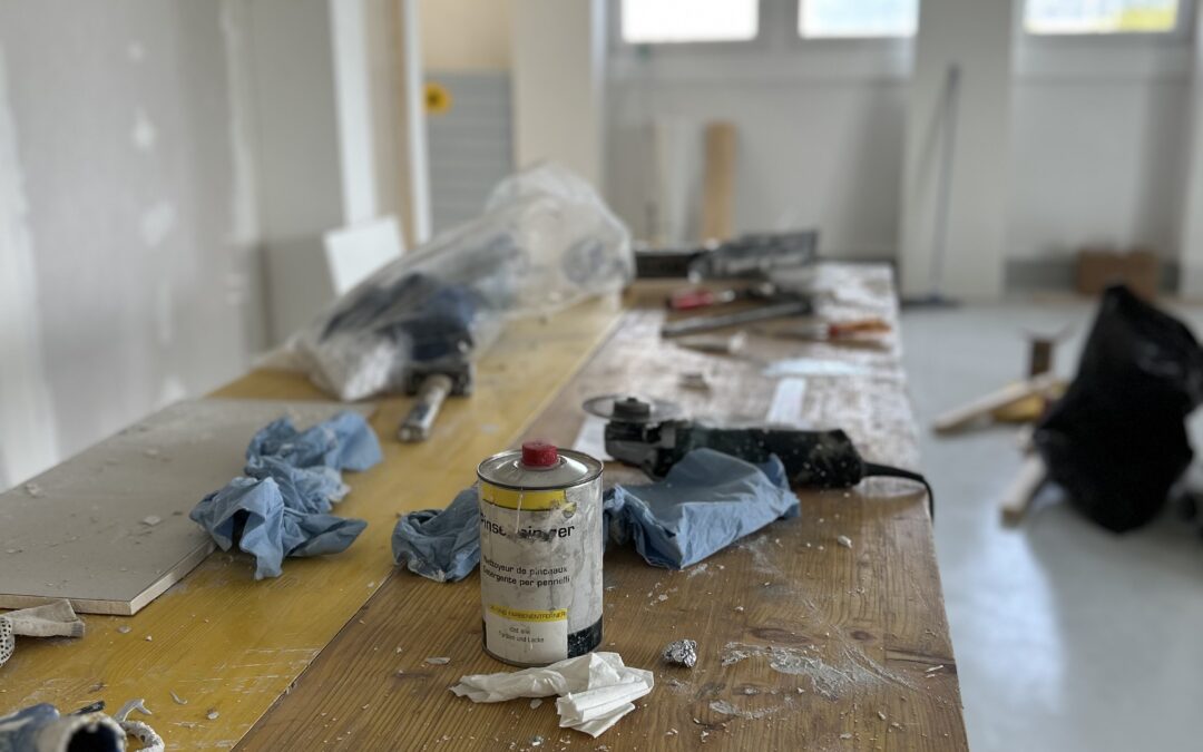 Attention peinture fraîche ! Portes ouvertes du nouvel Atelier pour le papier Sàrl